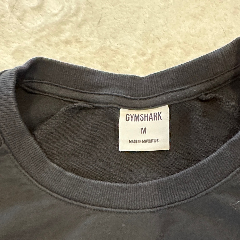 Gymshark- Black Women's Crop Top size medium - Picture 2 of 6